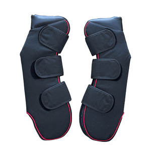 Bottes antidérapantes pour jambes de cheval, protection flexible des tendons et des jarrets, sangles Velcro sécurisées, entraînement et équitation - Product Image 4