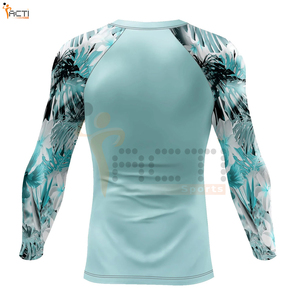 Top qualité Rash Guard à manches longues Rush Guards pour hommes fabricant approvisionnement personnalisé Performance Rash Guard - Product Image 4