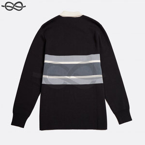 Meilleure vente 100% coton sweat manches brodées usine fabricant imprimé motif polaire pull-vente en gros - Product Image 2