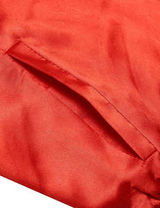 แจ็คเก็ตวาร์ซิตี้ผ้าซาตินขายส่ง สไตล์ใหม่ คุณภาพสูง เสื้อกันหนาวบุผ้าฝ้าย ติดกระดุม - Product Image 6