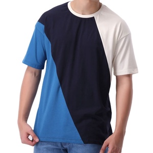 Custom Embroidery Logo Oversize T-Shirt Wholesale Blank Te Heavyweight 350 Gsm O-Neck Non-Pilling Material <b>Down</b> Shoulder - Product Image 1