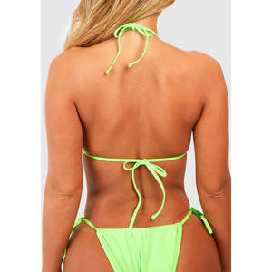 Hot & Sexy Bikini Set para niña Nuevo conjunto de Bikini personalizado para niñas Venta caliente Industria Trending Bikini Sets New Bra Brief para niña - Product Image 4