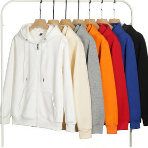 Sweat à capuche unisexe spécial 350 g/m² sans impression, polaire épaisse, chaud pour l'hiver, confortable, imprimé en relief, sweat à capuche pour homme - Product Image 2