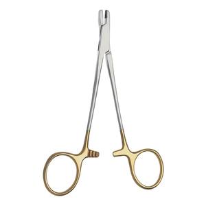 Soporte de aguja de acero inoxidable Hemostato quirúrgico Fórceps dentados finos Abrazadera de bloqueo Instrumentos médicos - Product Image 5