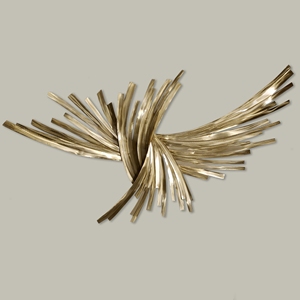 Décoration murale en métal de haute qualité beau décor à la maison art mural suspendu métal en laiton aluminium fer art - Product Image 3
