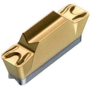 Inserto de Torneado Indexable con Recubrimiento PVD Dorado de Alta Calidad ISO LCMF 041608-FT8330, 3 mm de Profundidad, Paquete de 10 - Product Image 1