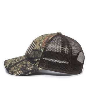 Casquette de baseball ajustable avec drapeau américain pour hommes et femmes, casquette respirante en maille latérale, tenue décontractée avec ajustement Snapback - Product Image 4