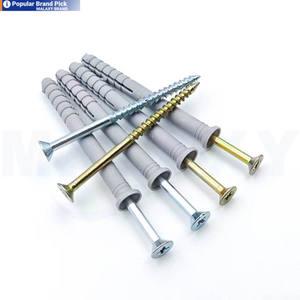 MALAXY Cheville d'ancrage expansible robuste en plastique PE, <span class=keywords><strong>goujon</strong></span> expansible, <span class=keywords><strong>goujon</strong></span> mural en nylon pour béton, fournisseur d'usine - Product Image 1