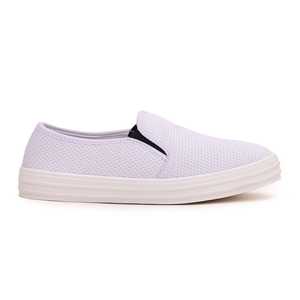 Slip-On Décontracté Blanc Pour Femme - Product Image 3
