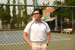 Polo de golf anti-humidité col polo classique Polyester Spandex uniformes scolaires polo tricoté hommes vêtements de mode Vietnam - Product Image 5