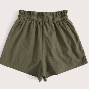 Shorts de Mujer de Alta Calidad, los Más Vendidos, Bajo MOQ, Hechos a Medida, Ropa Casual, Shorts de Algodón de la Mejor Calidad para Mujer - Product Image 2
