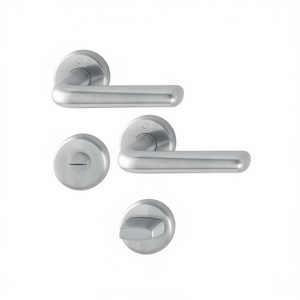 ชุดโรเซตต์สแตนเลส Helsingborg F69 ทรงกลม SK/OL DIN ซ้าย/ขวา D/D HOPPE รุ่น E1730Z/17KV/17KVS สำหรับม่านบังตาและบานประตู - Product Image 2