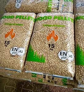 เม็ดเชื้อเพลิงชีวมวลจากไม้สน แคลอรี่สูง ไร้ควัน ไม่ก่อให้เกิดก้อนถ่าน 5800 จูล ระบบทำความร้อนแบบก้อน ขาย - Product Image 3