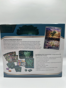 Oferta de Descuento: Pokémon TCG Escarlata y Violeta: Mascarada del Crepúsculo - Caja de Entrenador Élite Sellada al por Mayor - Product Image 4