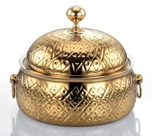 Casserole tendance en acier inoxydable avec finition polie pour un ajout élégant aux cuisines modernes - Product Image 3