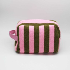 Sac <span class=keywords><strong>de</strong></span> <span class=keywords><strong>toilette</strong></span> <span class=keywords><strong>en</strong></span> <span class=keywords><strong>tissu</strong></span> éponge rayé avec logo personnalisé, sac <span class=keywords><strong>de</strong></span> voyage doux, organiseur <span class=keywords><strong>de</strong></span> maquillage mignon, <span class=keywords><strong>trousse</strong></span> <span class=keywords><strong>de</strong></span> <span class=keywords><strong>toilette</strong></span> quotidienne pour filles - Product Image 3