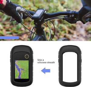 Đen cầm tay GPS trường hợp bảo vệ thực Silicone Bìa vỏ bảo vệ da - Product Image 3