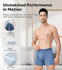 Calzoncillos bóxer personalizados de fábrica para hombre, ropa interior para hombre con logotipo personalizado, pantalones cortos clásicos cómodos de algodón para hombre, calzoncillos, envío DDP - Product Image 6