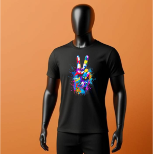 <b>Men's</b> Casual Graphic Print T-<b>Shirt</b> Summer 100% Cotton <b>Short</b> <b>Sleeve</b> Premium Design - Product Image 5