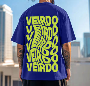 Nouveauté T-shirt pour homme Hip Hop Coupe classique 100% coton Séchage rapide Respirant Étiquettes personnalisées OEM/ODM - Product Image 2