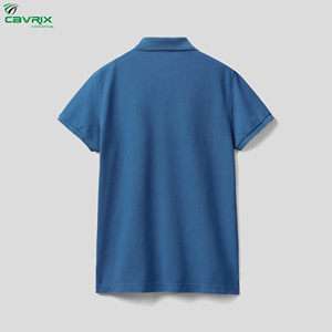 Camisas de Cuello para Hombre, Casuales, de Manga Corta, Sólidas, Bordadas, Transpirables, de Alta Calidad, con Logotipo Personalizado Impreso, Hechas en Jersey - Product Image 2