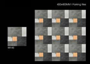 Carreaux de sol les plus vendus 400x400 mm (40x40 cm, 16x16 pouces) pour intérieur et extérieur, émaillés, pour parkings, qualité export - Product Image 2