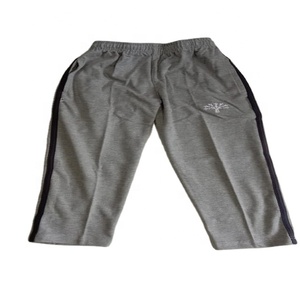 Uniforme de sport pour garçons de haute qualité Pantalon de survêtement à rayures blanches et jaunes en polyester - Product Image 4