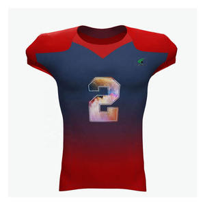 Camiseta de fútbol americano con pantalones cortos, ropa deportiva de entrenamiento con estampado personalizado OEM, sublimación para adultos, secado rápido, novedad de 2025 - Product Image 2