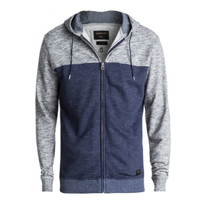 Sudadera con capucha y cremallera completa azul real personalizable para hombre, estampado cómodo de alta calidad, talla de invierno con opciones de color de logotipo - Product Image 5