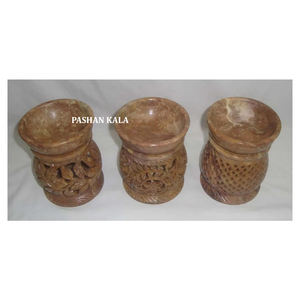 ที่สวยที่สุดคุณภาพที่ดีที่สุดหินสบู่ธรรมชาติโค้งมนแกะสลักด้วยมือกลิ่นหอมของน้ำมันหอมระเหยสำหรับตกแต่งบ้านและวัตถุประสงค์ที่มีพรสวรรค์ - Product Image 1