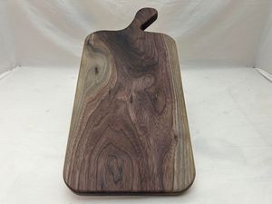 เครื่องครัวไม้ธรรมชาติเขียงทรงสี่เหลี่ยมขนาดใหญ่เขียงสองด้านกันลื่นพร้อมที่จับ - Product Image 3