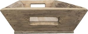 Bandeja rectangular de madera de acacia de grano de madera natural, Plato decorativo hecho a mano, tamaño personalizado, color de madera natural - Product Image 6