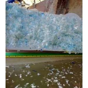 Botellas de Agua de Policarbonato para PC, Botellas Azul Claro de Desecho Comprimidas en Pacas - Product Image 2