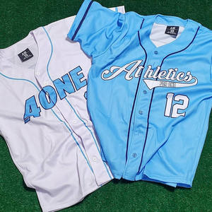 Nouveau design d'uniformes unisexes de baseball uniformes de baseball personnalisés de haute qualité - Product Image 3