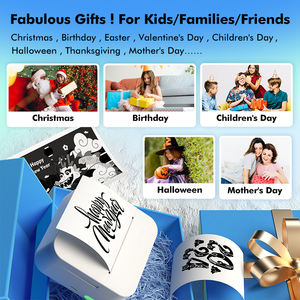 <span class=keywords><strong>Imprimante</strong></span> d'étiquettes alimentaires sans fil, portable, rechargeable, <span class=keywords><strong>imprimante</strong></span> thermique de codes-barres pour téléphone portable Android <span class=keywords><strong>iPhone</strong></span> - Modèle D1 - Product Image 5