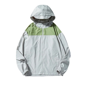 Chaqueta cortavientos de otoño para hombre, estilo callejero de autocultivo con capucha, abrigo lavado, chaqueta cortavientos de hip-hop - Product Image 4