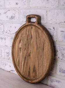 Plateau de service en bois de mangue de forme triangulaire Antique, plateau de service en bois de mangue de Table de fabricant en gros - Product Image 3