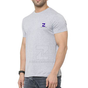 เสื้อยืดผู้ชายคุณภาพสูง ผ้าฝ้าย 100% ทรงปกติ แขนสั้น บริการ OEM รับทำโลโก้ เป็นมิตรกับสิ่งแวดล้อม ระบายอากาศได้ดี เหมาะสำหรับฤดูร้อน - Product Image 2