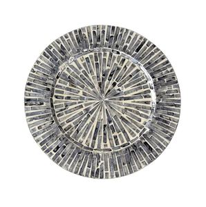 Wood Geometric Charger <b>Plate</b> Modern And Luxury Charger <b>Plate</b> for Home Hotel Restaurant Wedding parties bulk Quantity wholesale - Product Image 1