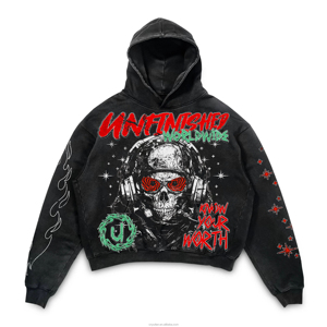 La mejor sudadera con cremallera de material para hombres Sudaderas con capucha bordadas hechas en fábrica a un precio barato Corte perfecto Precio competitivo para el invierno - Product Image 1