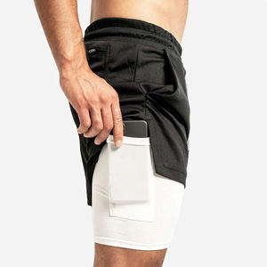 2025 Comfortable With Own Design Gym Wear Eco Friendly Soft Touch Fabric Fitness Workout Sport <b>Shorts</b> BY AMAZING INDUSTRIES - Product Image 4