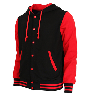 Nouveau design de sweats à capuche pour hommes sweats personnalisés blouson aviateur unisexe à fermeture éclair pour hommes sweat à capuche de style bouton avant - Product Image 3