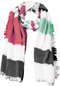 Foulard de la fête nationale du qatar unisexe en Viscose douce aux couleurs du qatar pour hommes et femmes - Product Image 5
