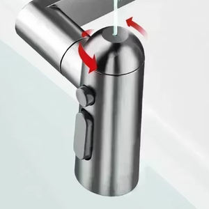 Grifo de acero inoxidable para cocina 2025, lavabo de baño, brazo mecánico multifuncional, grifo frío y caliente con grifo de cascada - Product Image 2