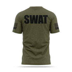 Último diseño Durable SWAT Camisas de rendimiento para hombre Mutil Color Versátil Camiseta que absorbe la humedad con logotipo Personalizar - Product Image 2