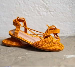 Sandales en raphia pour femmes. Mules marocaines pour l'été. - Product Image 1