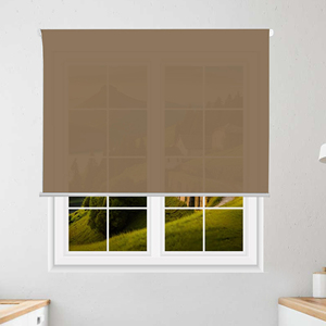 Well Home Plain Translucent Roller <b>Blind</b> - Light Brown, 170 x 175cm (width x length)/Fabric size 167 x 170cm - Product Image 5