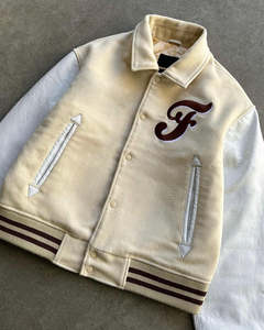 Varsity Jacket Trending Style Streetwear College Letterman Jacket Vente en gros Factory Most Trending Wool & Leather Varsity Jacket - Product Image 1