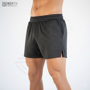 Shorts pour hommes personnalisés, mode estivale, streetwear de haute qualité, décontractés, avec cordon de serrage, légers, séchage rapide, en toile polyester/coton - Product Image 3