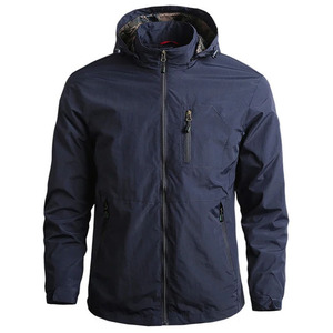 2024 Men's Casual Winter Bomber Jacket Custom Logo <b>Light</b> Fabric Stand Collar Best Quality <b>Cheap</b> Price OEM Manufacturer - Product Image 5